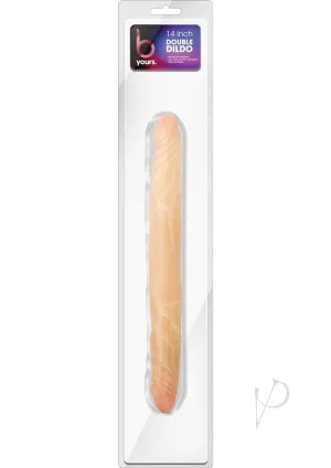 14`` Double Dildo Beige