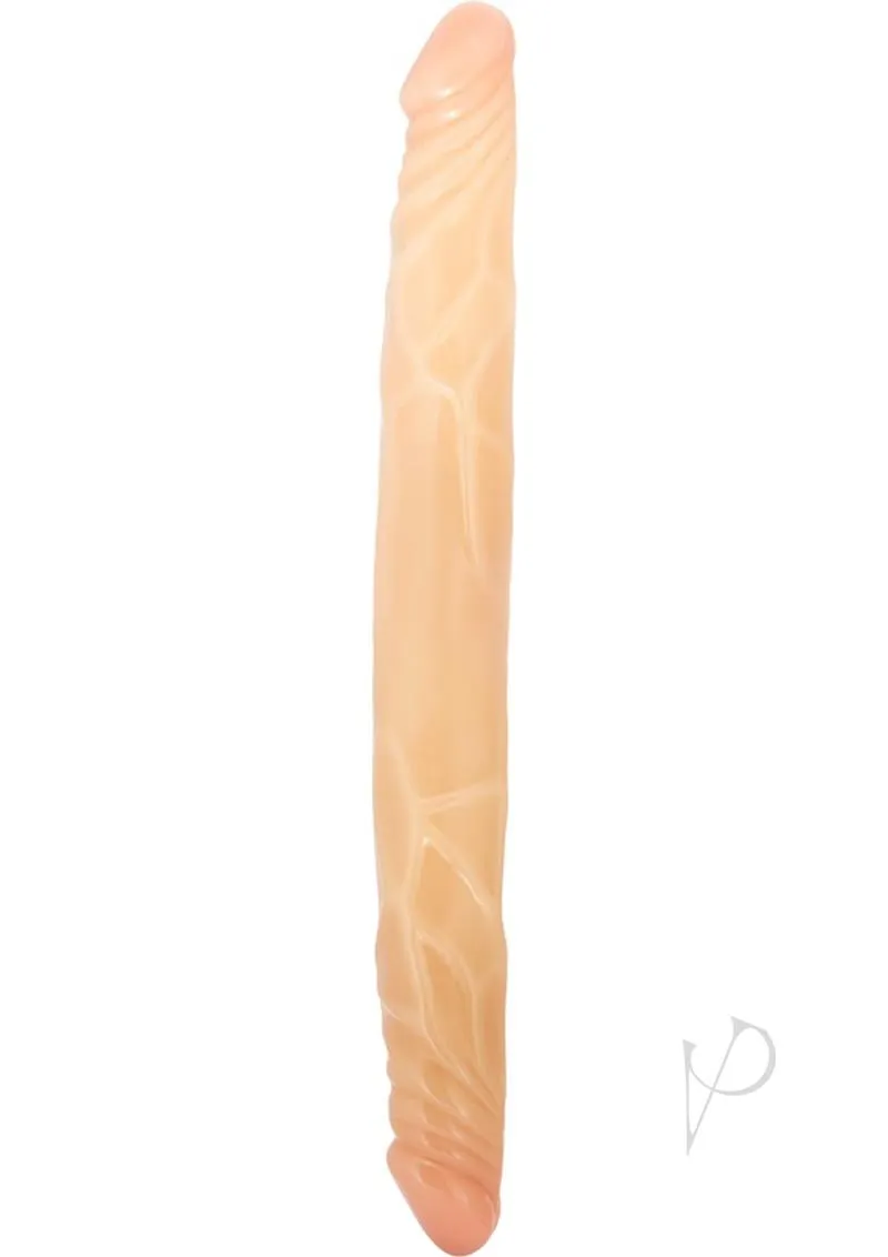 14`` Double Dildo Beige