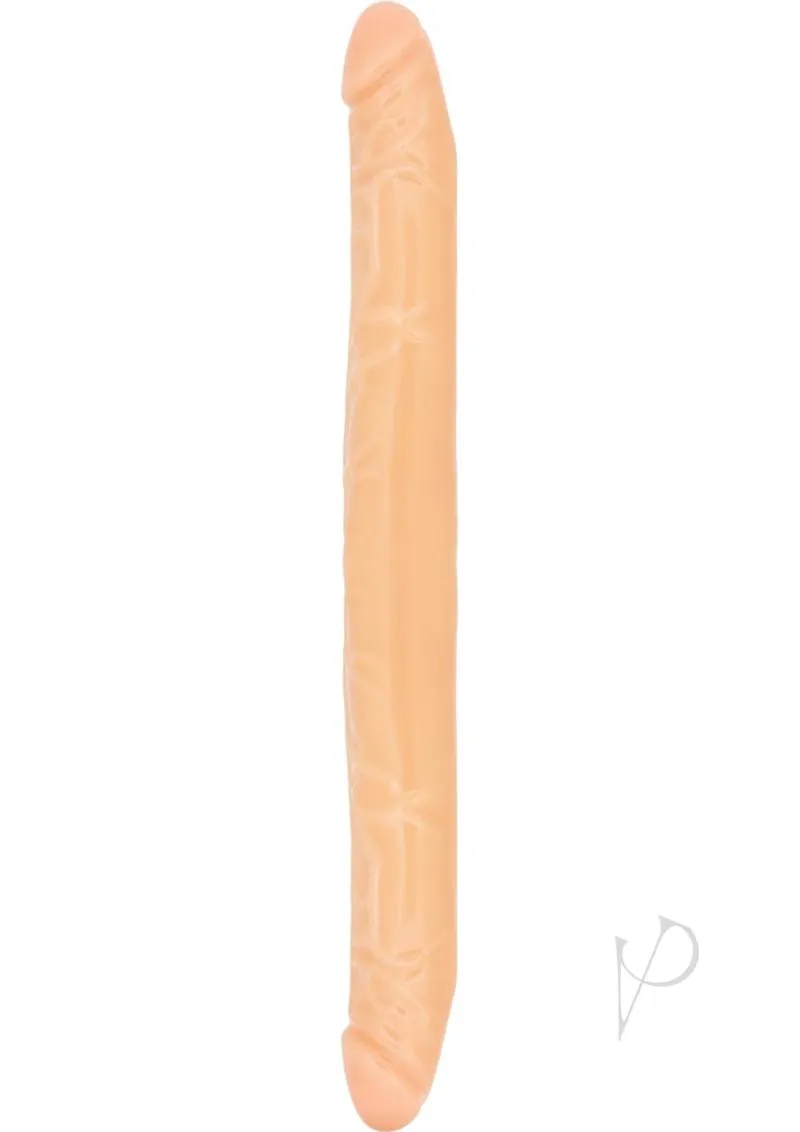16`` Double Dildo Beige