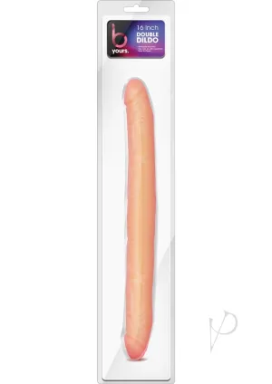16`` Double Dildo Beige