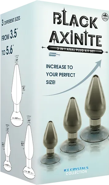 3 In 1 Anal Plug Kit Set