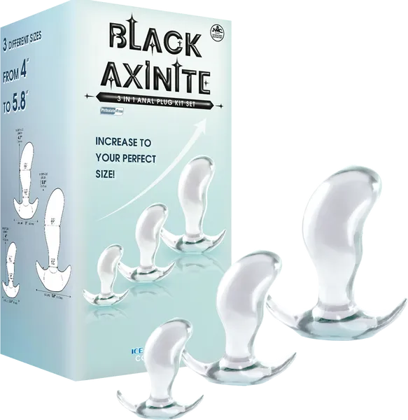 3 In 1 Anal Plug Kit Set