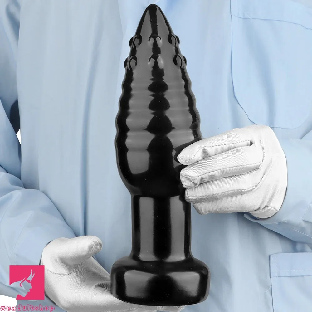 5.51in 7.87in 10.23in Pointed Butt Plug Dildo Suction Cup Anal Love Sex Toy