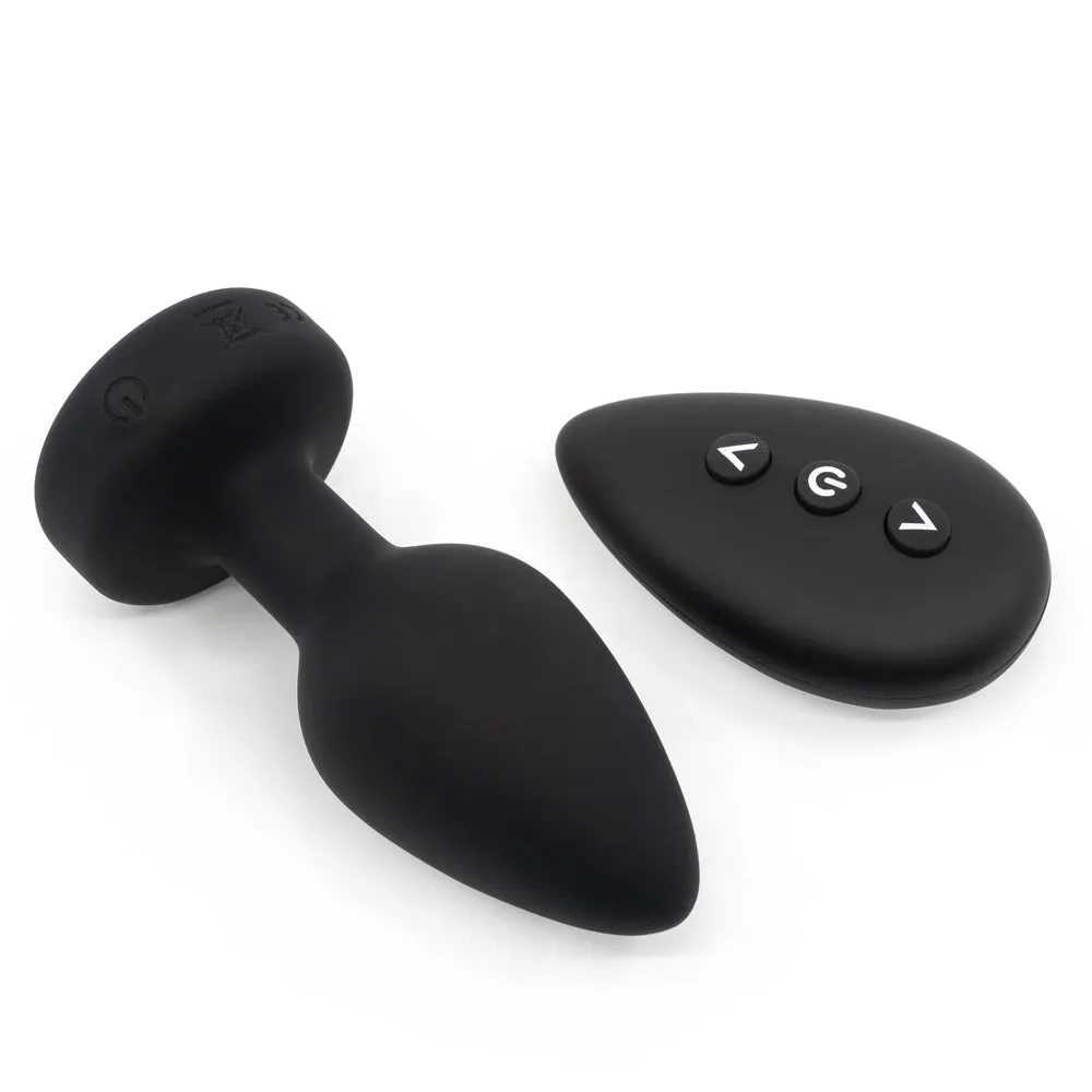 Ashella Vibes Jewel Remote Control Butt Plug Large