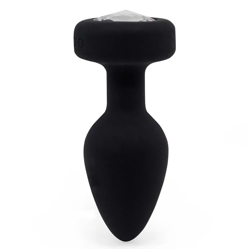 Ashella Vibes Jewel Remote Control Butt Plug Large