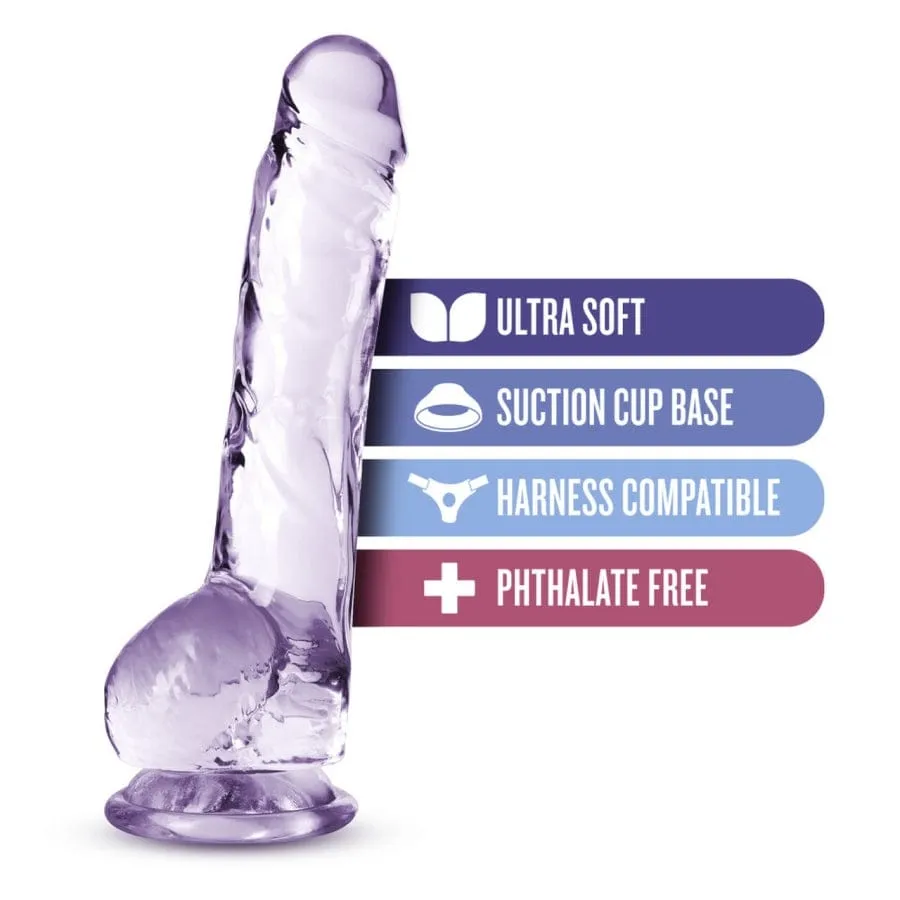 Blush Naturally Yours 8 Inch Crystalline Dildo