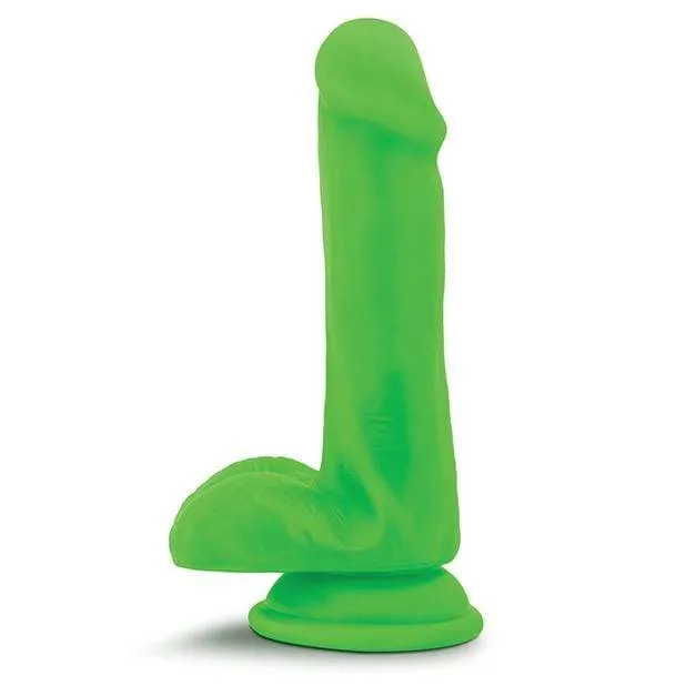 Blush Novelties - Neo Dual Density Realistic Cock with Balls 6 (Green)