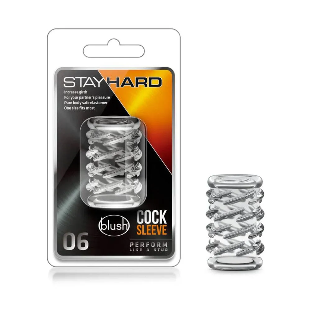 Blush Stay Hard Cock Sleeve 06