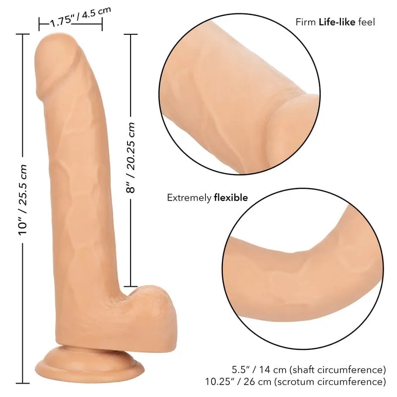 Calexotics Queen 8 Dildo Ivory