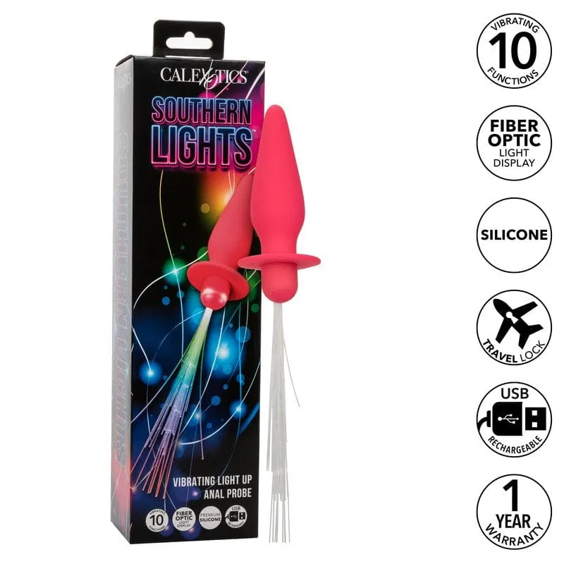 Calexotics Southern Lights Vibrating Anal Probe
