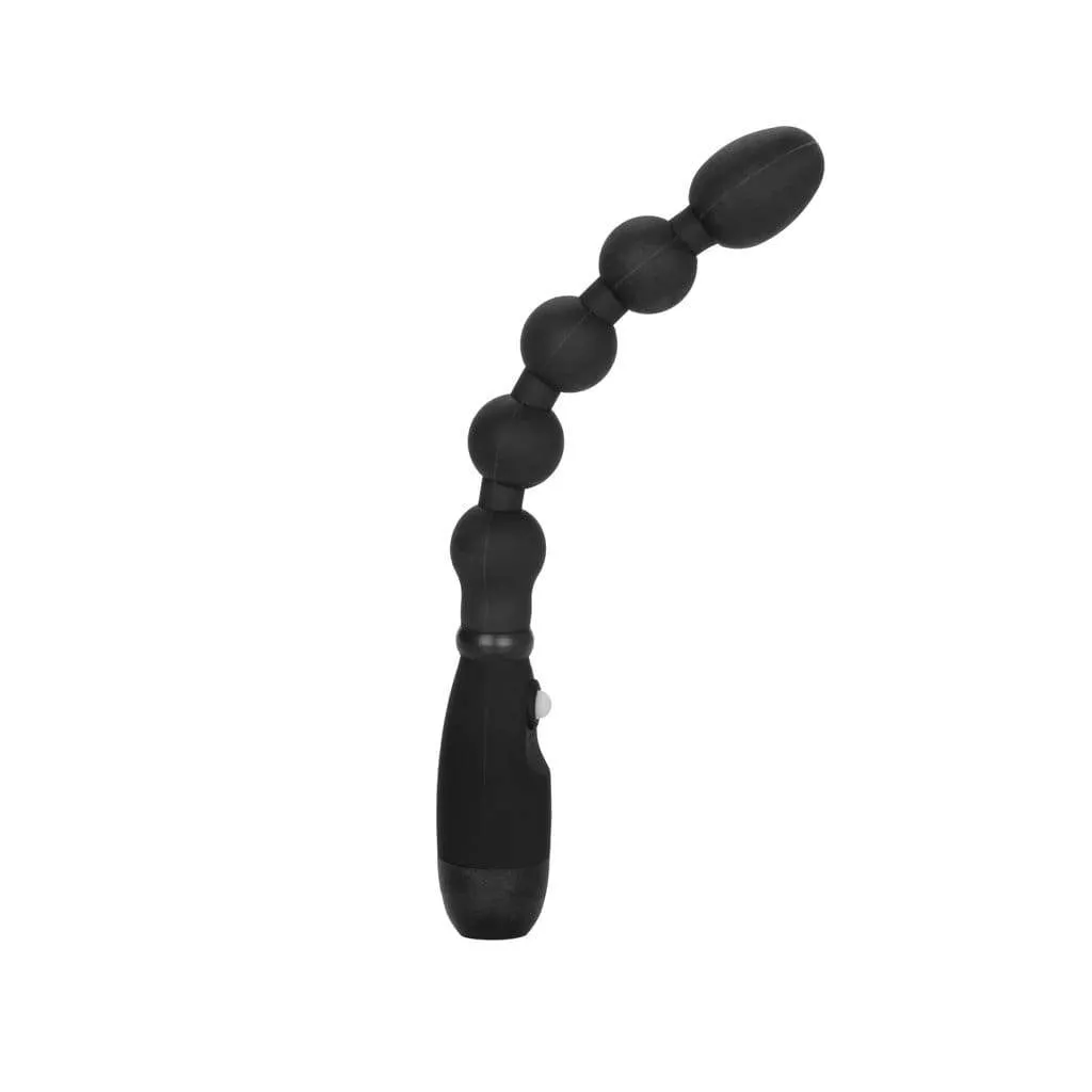 California Exotics - Booty Call Booty Bender Vibrating Anal Beads (Black)
