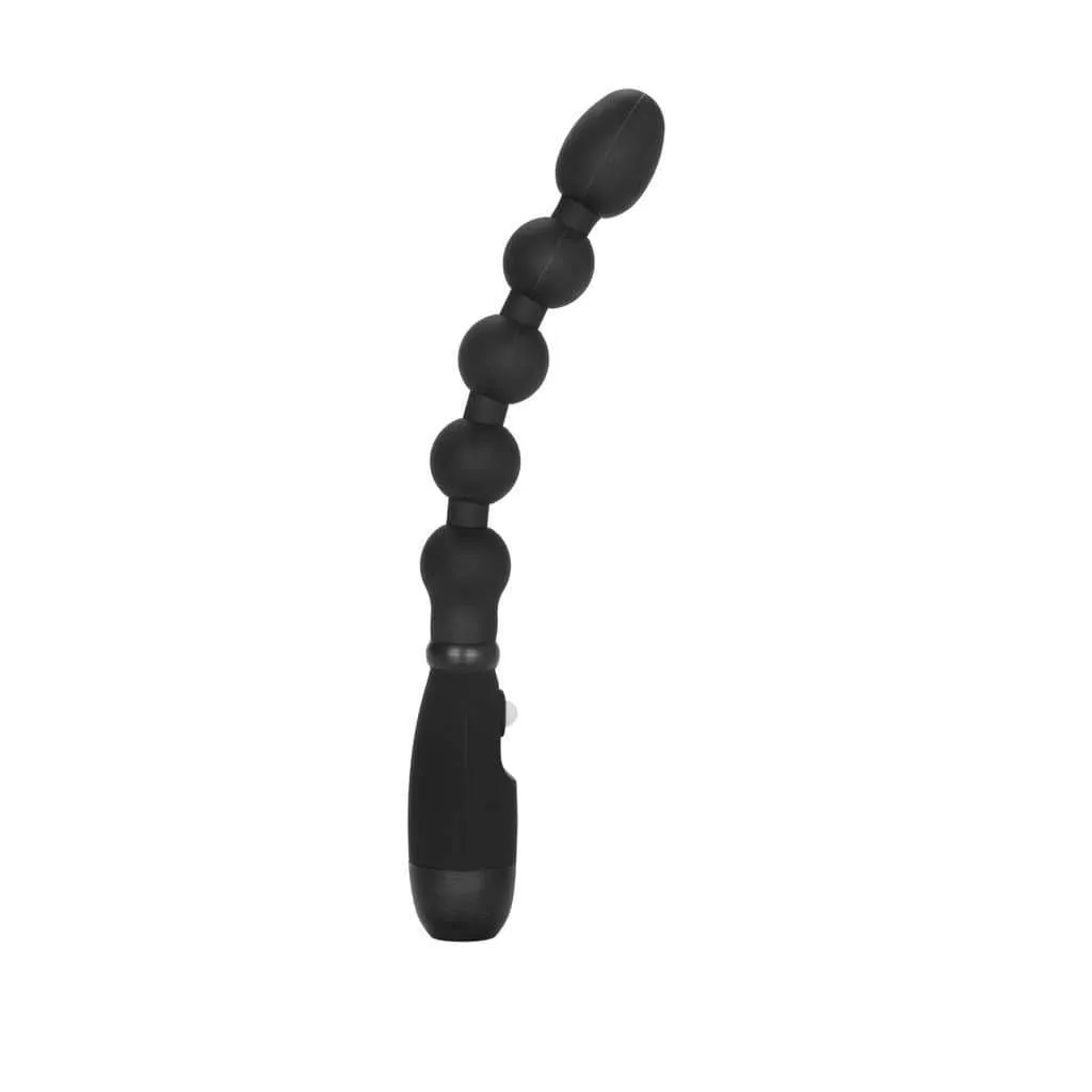 California Exotics - Booty Call Booty Bender Vibrating Anal Beads (Black)