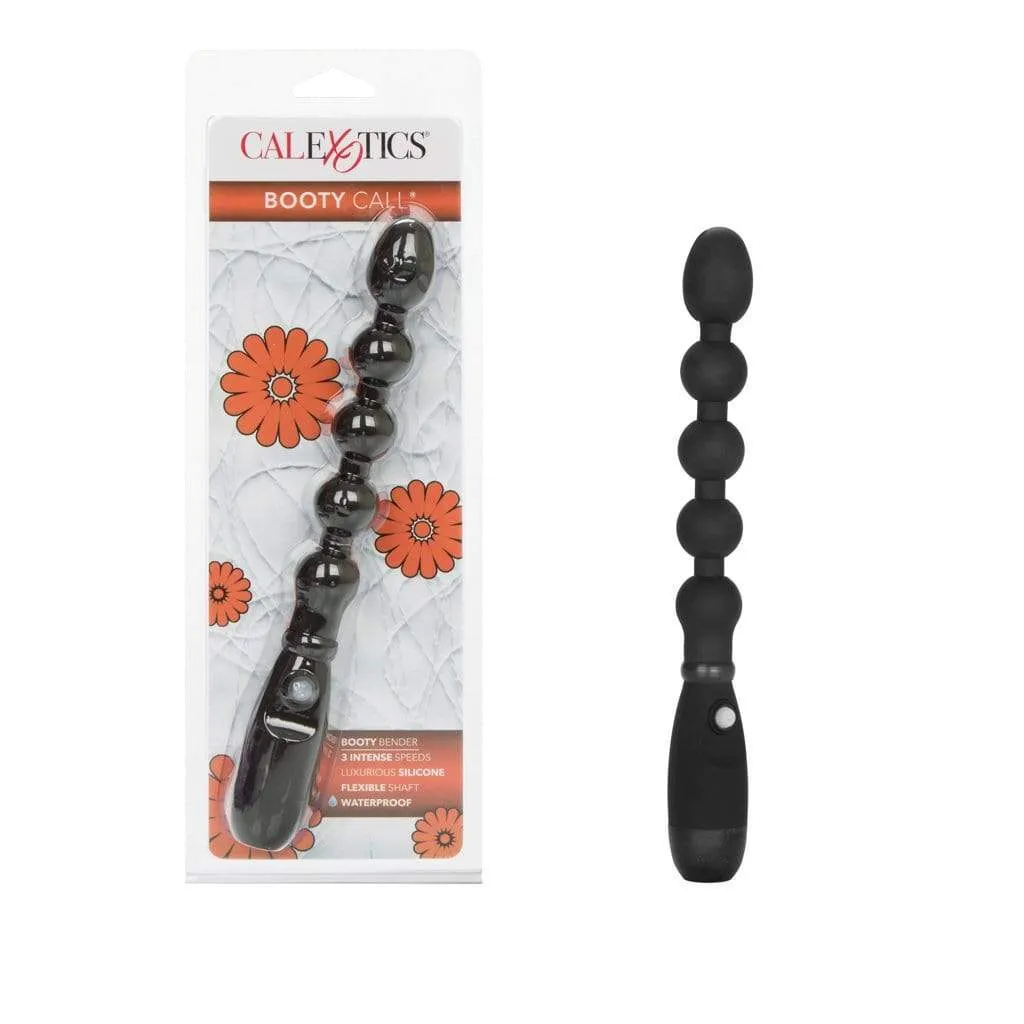 California Exotics - Booty Call Booty Bender Vibrating Anal Beads (Black)