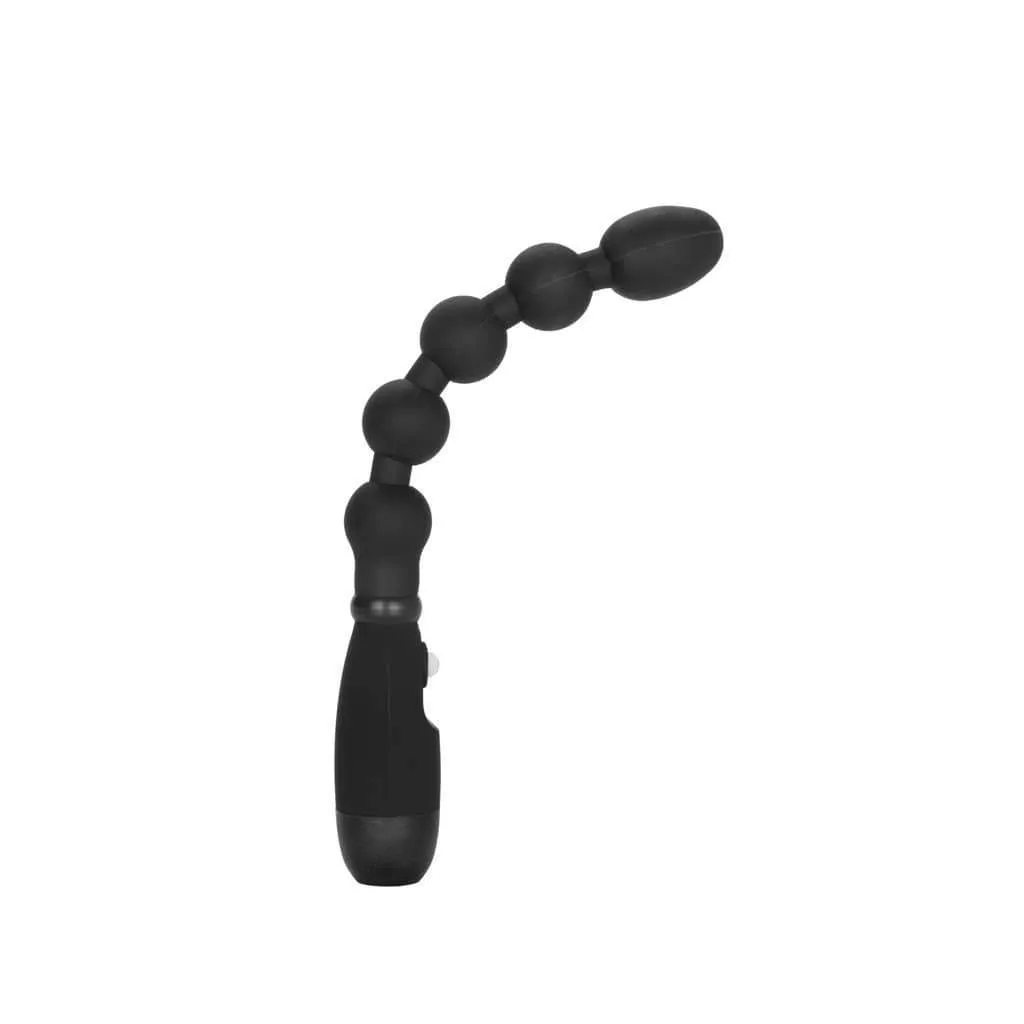 California Exotics - Booty Call Booty Bender Vibrating Anal Beads (Black)