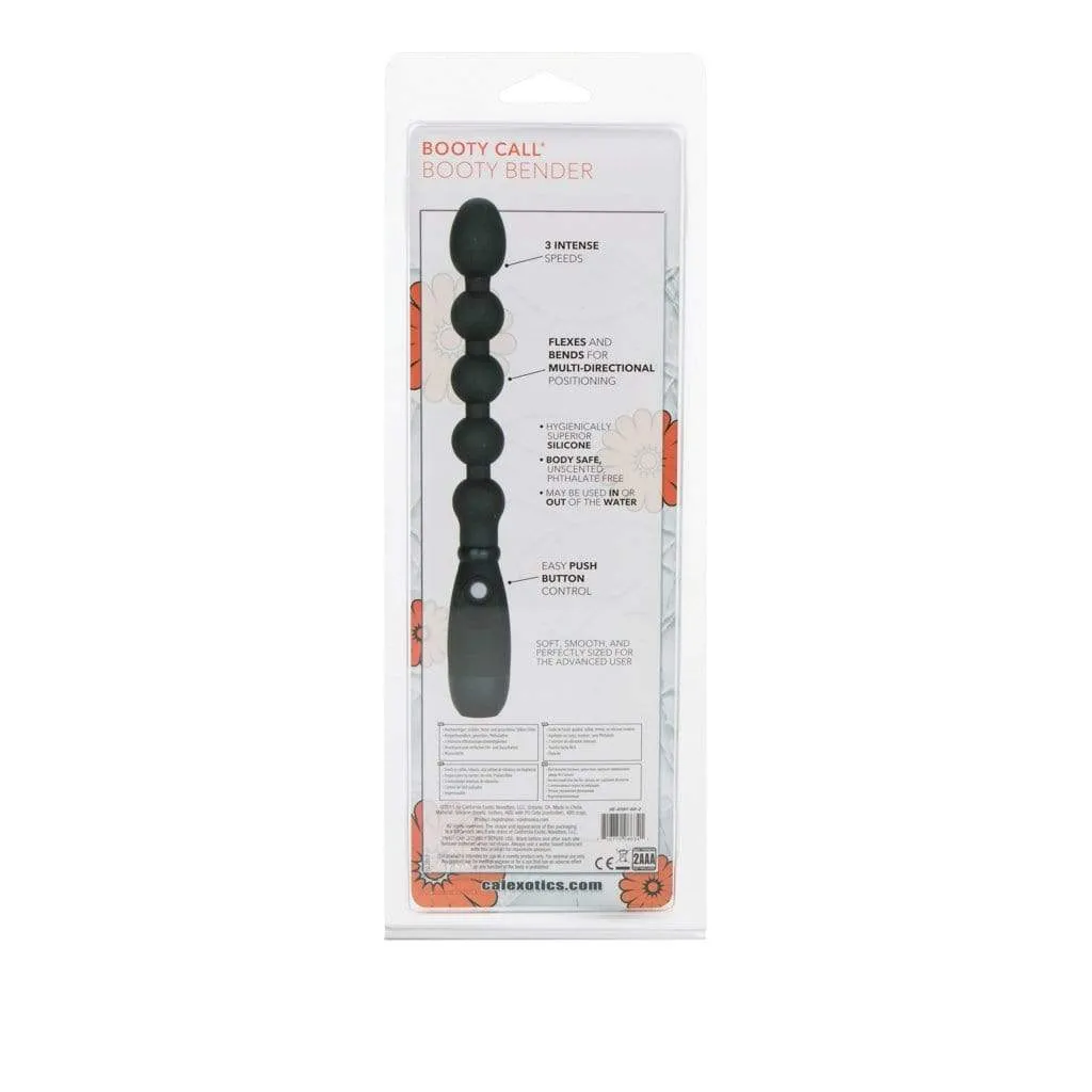 California Exotics - Booty Call Booty Bender Vibrating Anal Beads (Black)