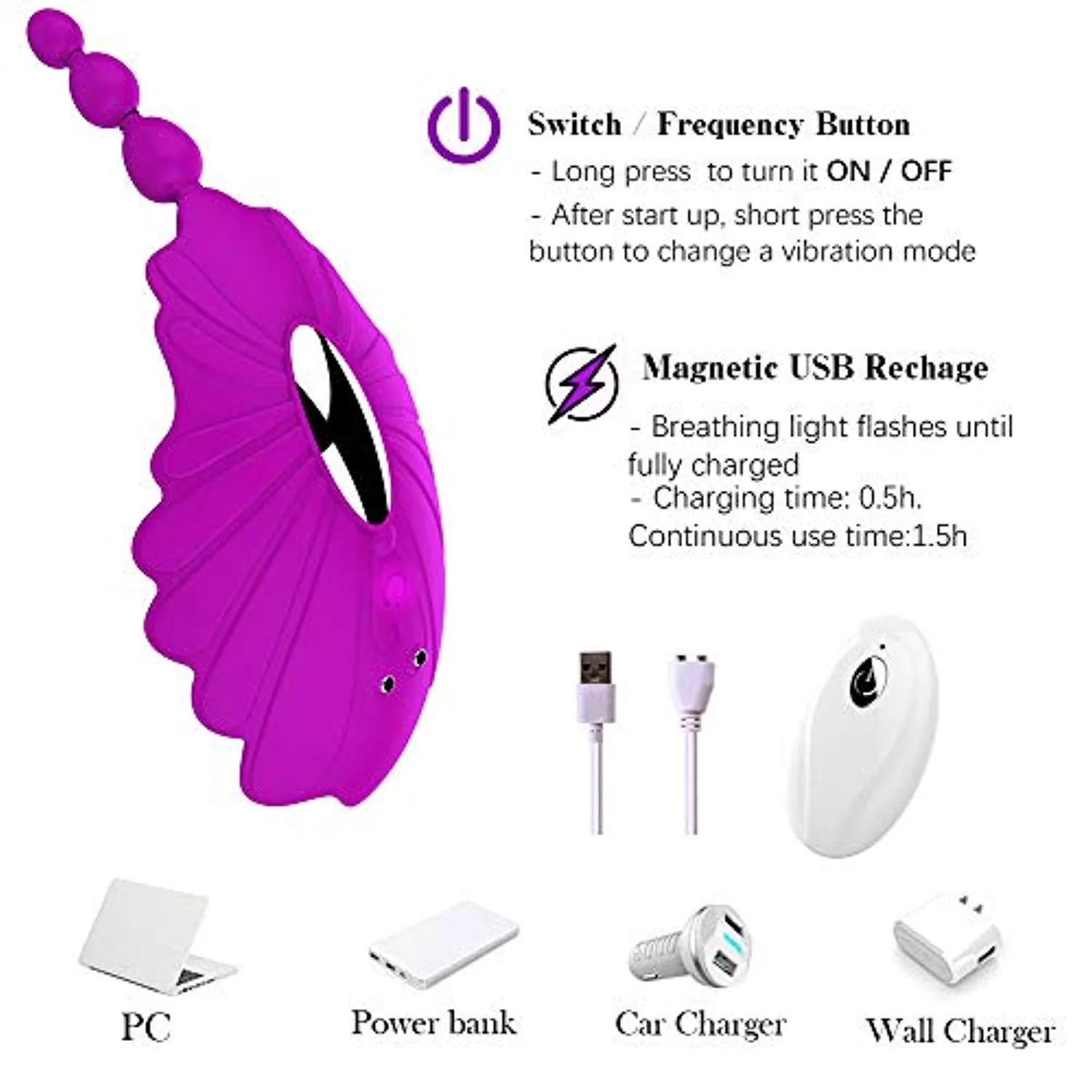 Clitoral Stimulation Wearable Vibrator