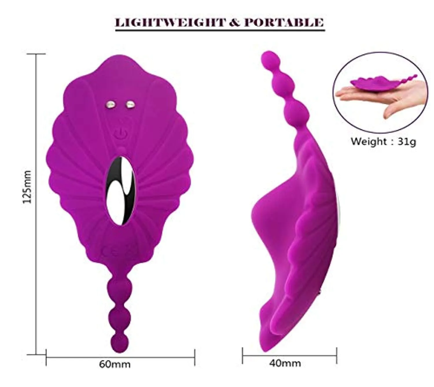 Clitoral Stimulation Wearable Vibrator