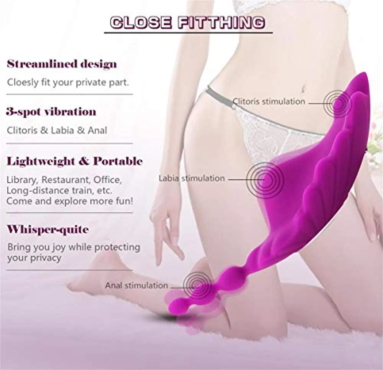 Clitoral Stimulation Wearable Vibrator