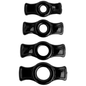 Cock Ring Set Black