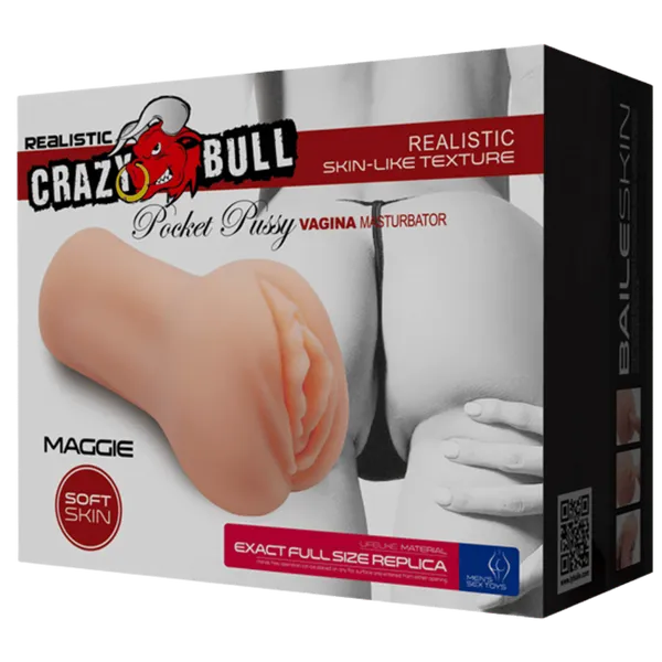 Crazy Bull Porn Star Maggie 3D Realistic Vagina Male Masturbator Stroker