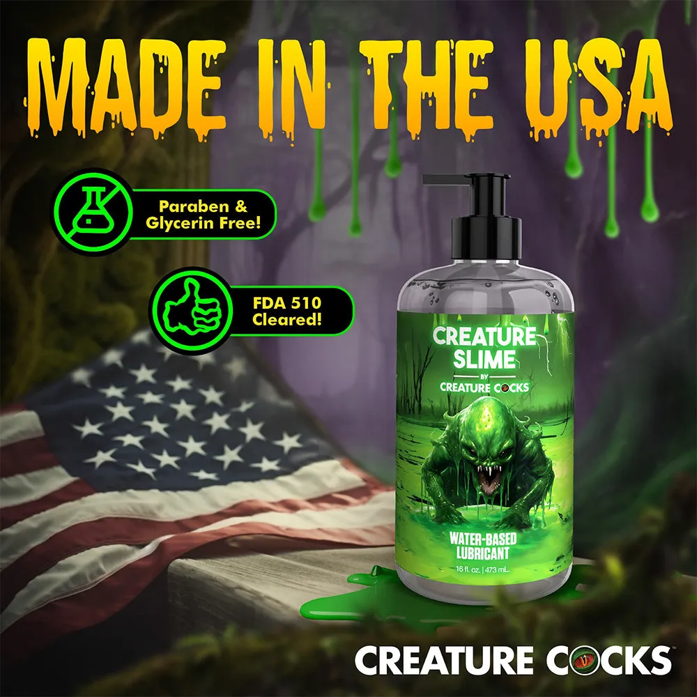 Creature Cocks Water-Based Personal Lubricant Slime Sex Lube 473 ml