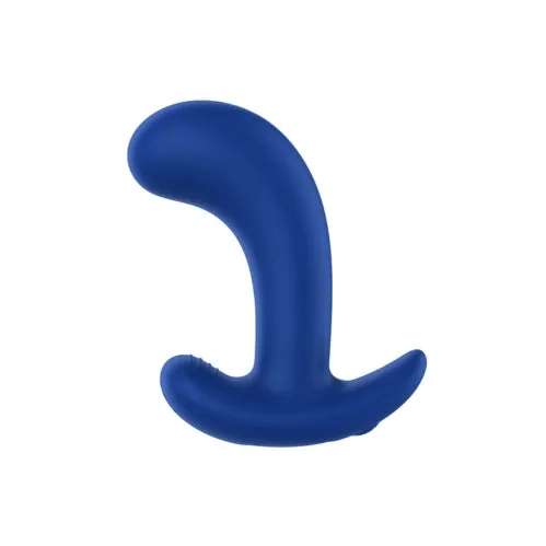 Curved Vibrating Plug - Black