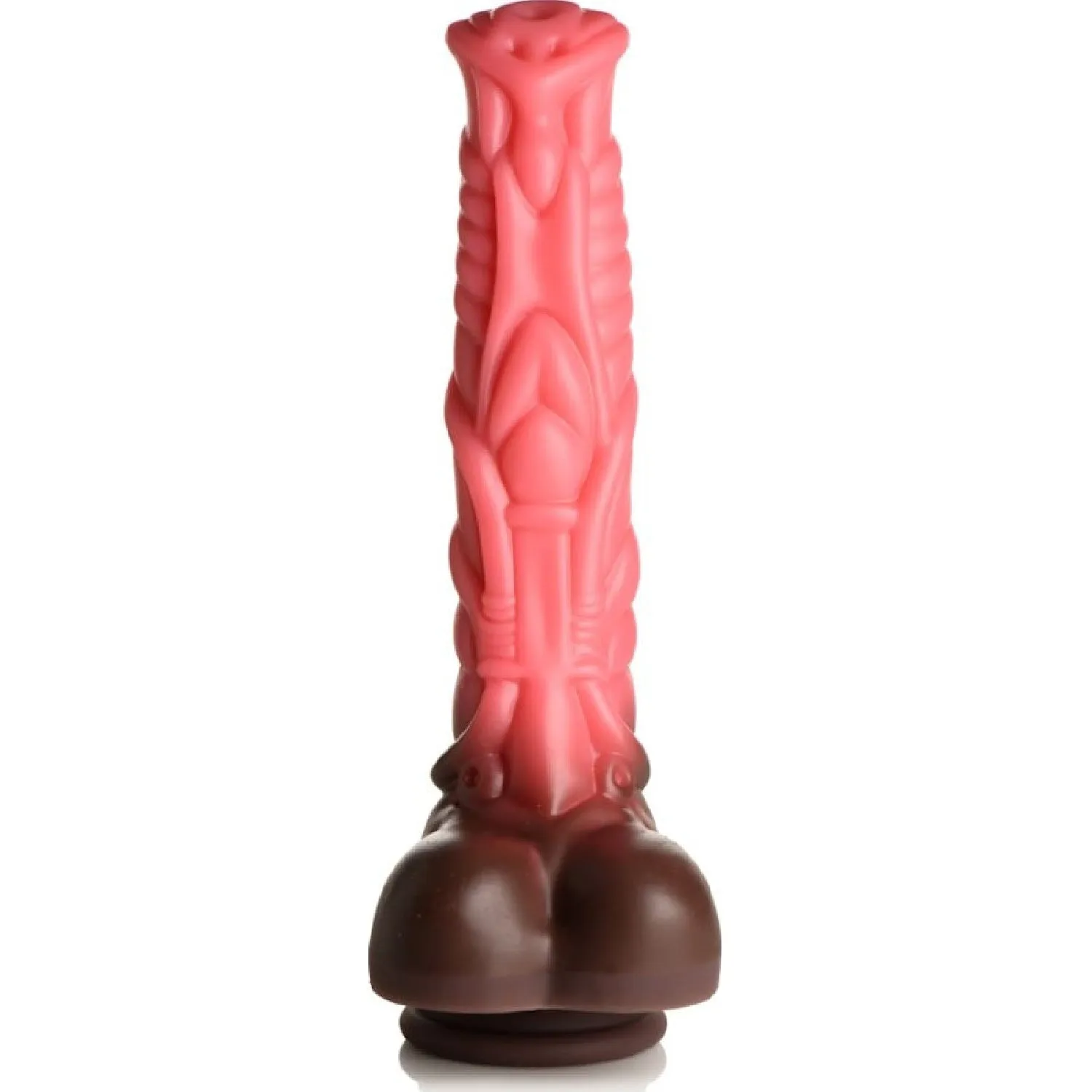 Deluxe Centaur Thrusting & Vibrating Silicone Dildo