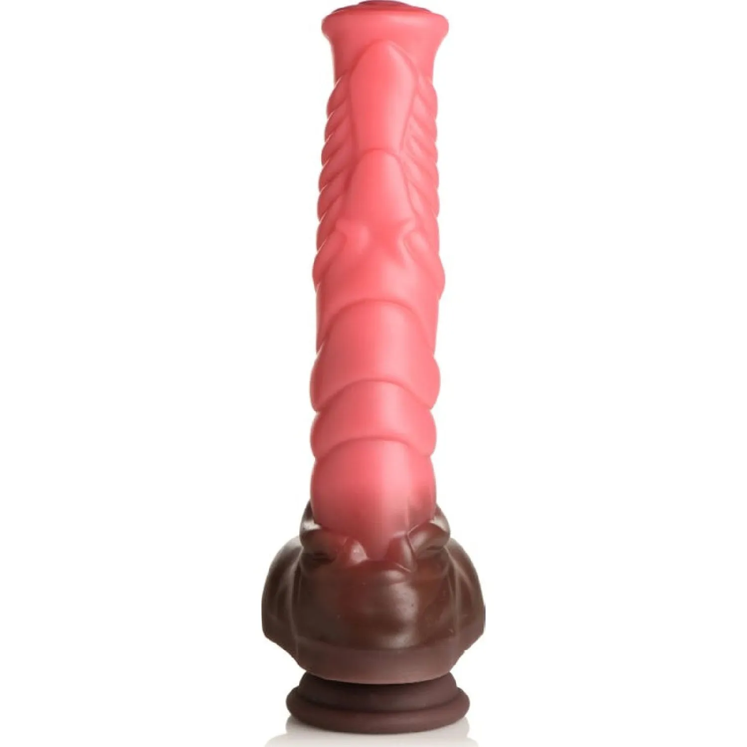 Deluxe Centaur Thrusting & Vibrating Silicone Dildo