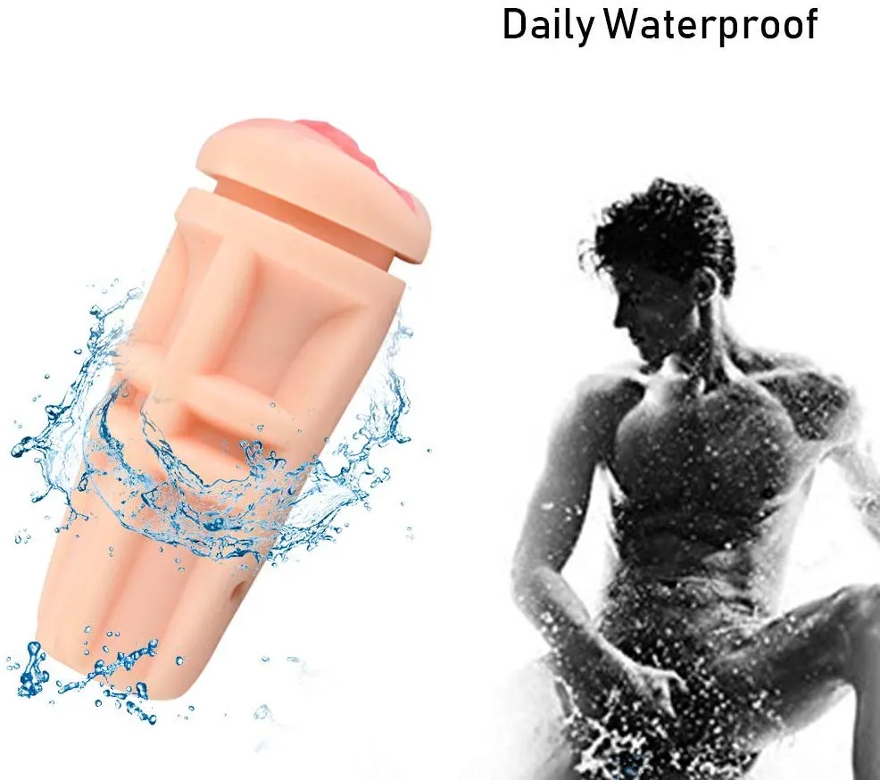 Detachable Pocket Pussy Sex Toy Vibrating Male Masturbator Cup