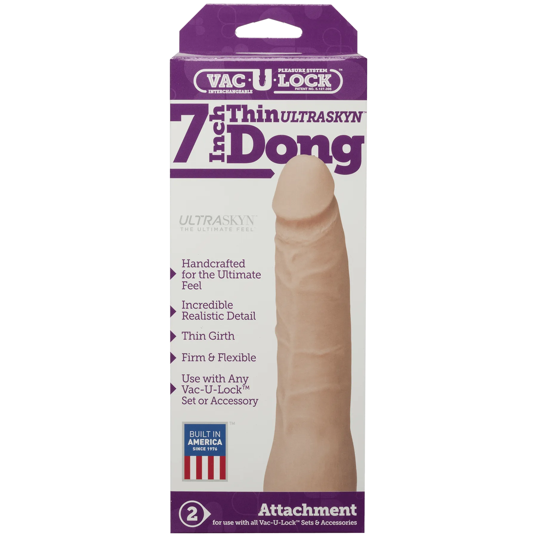 Doc Johnson 7 Thin UltraSkyn Dong Attachment
