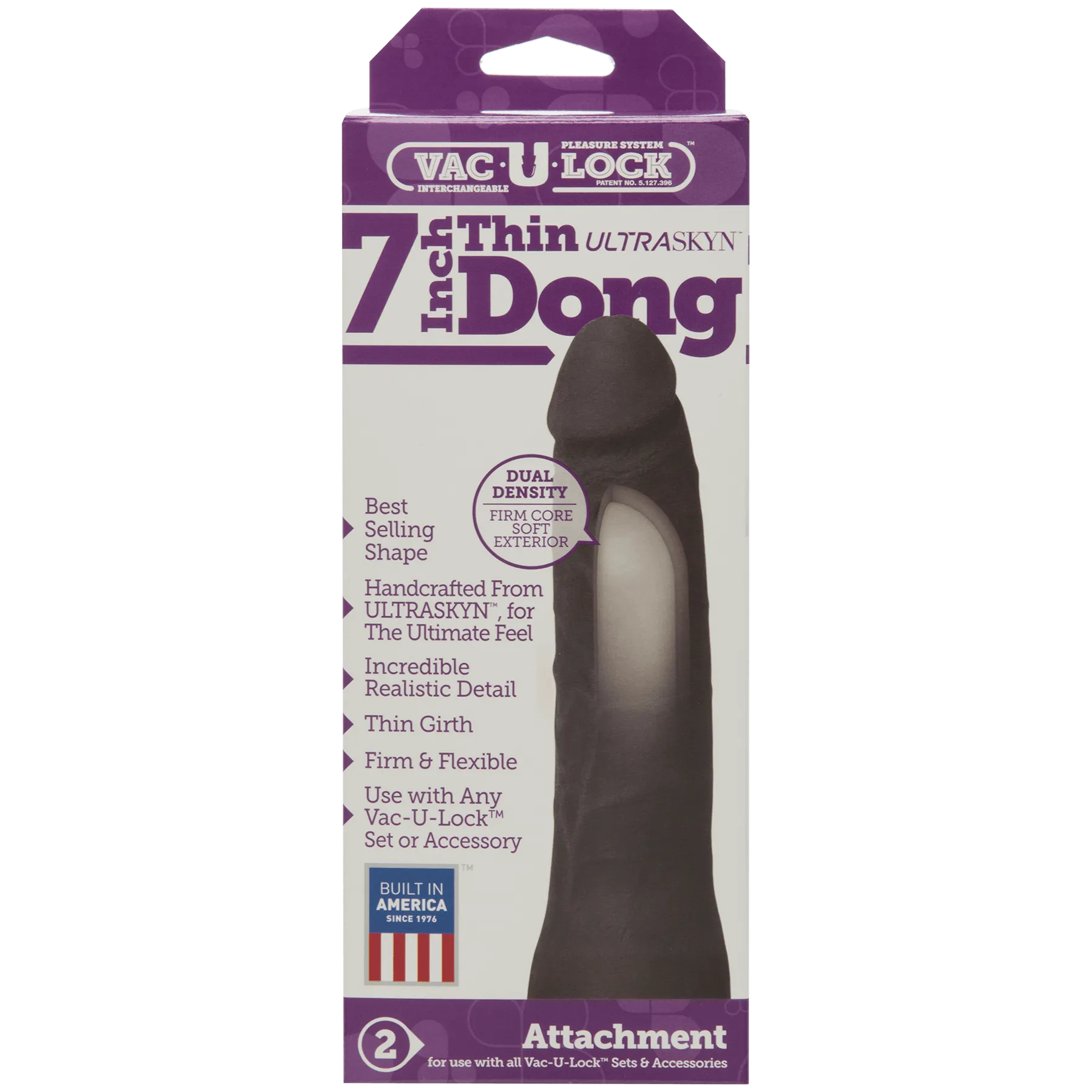 Doc Johnson 7 Thin UltraSkyn Dong Attachment