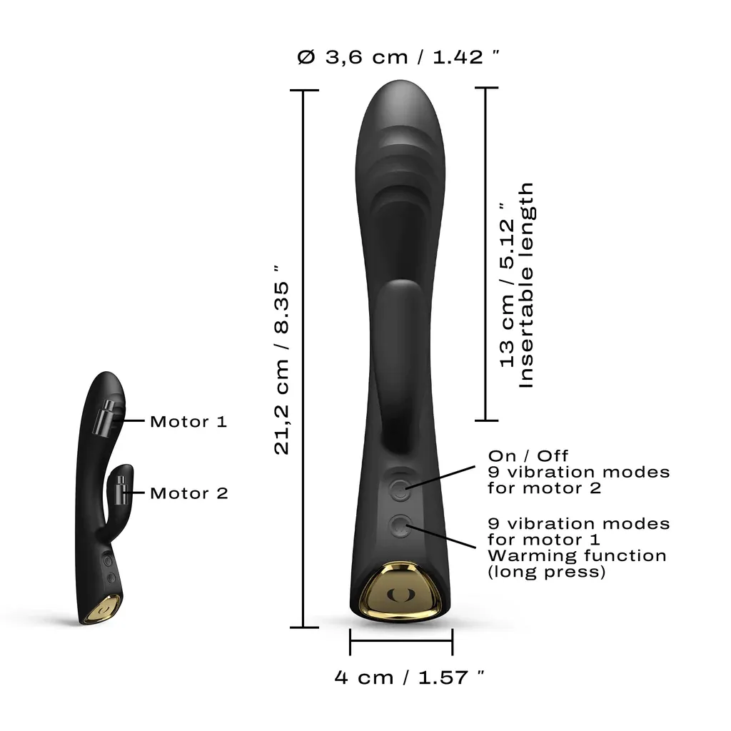 Dorcel Flexi Rabbit Warming Vibrator