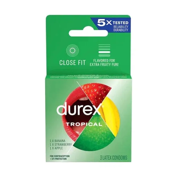 Durex Tropical Flavours Condoms