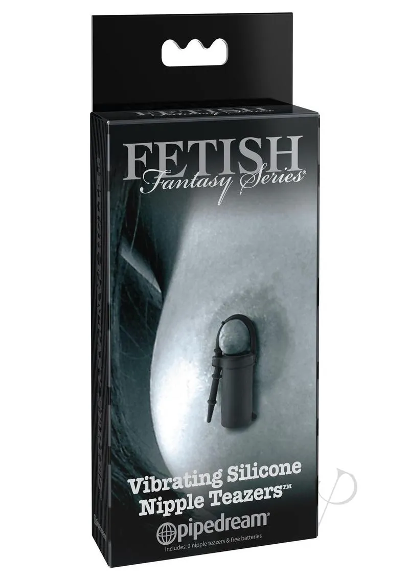 Ffle Vibe Silicone Nipple Teazers Black