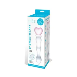 Glas 8 Sweetheart Glass Dildo