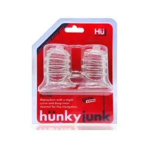 Hunkyjunk Elong Wide-base Nipsucker Clear