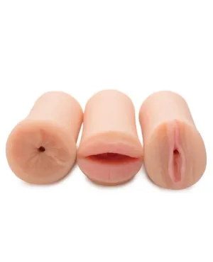 Jesse Jane Three-Way Stroker Set