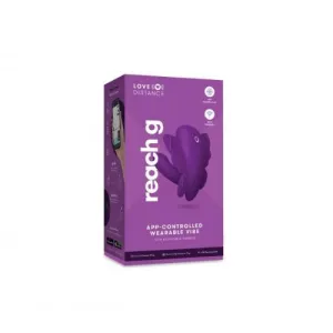 Love Distance Reach G App Controlled Wearable Vibe - Purple