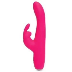 Love Honey - Happy Rabbit Curve Slimline Vibrator (Pink)