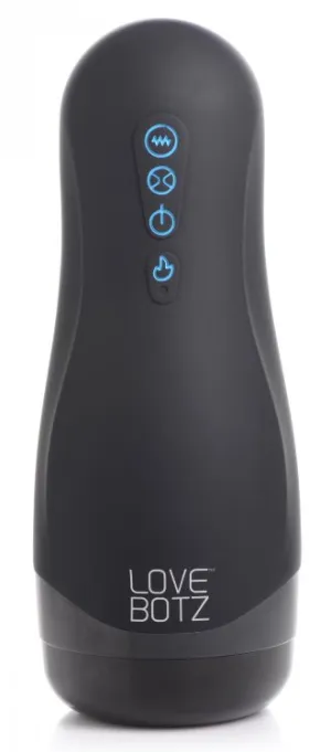 LoveBotz Auto Milker 15x Sucking Masturbator - Black