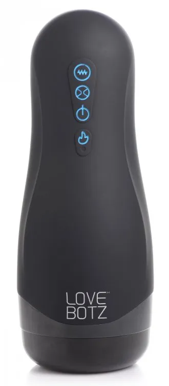 LoveBotz Auto Milker 15x Sucking Masturbator - Black