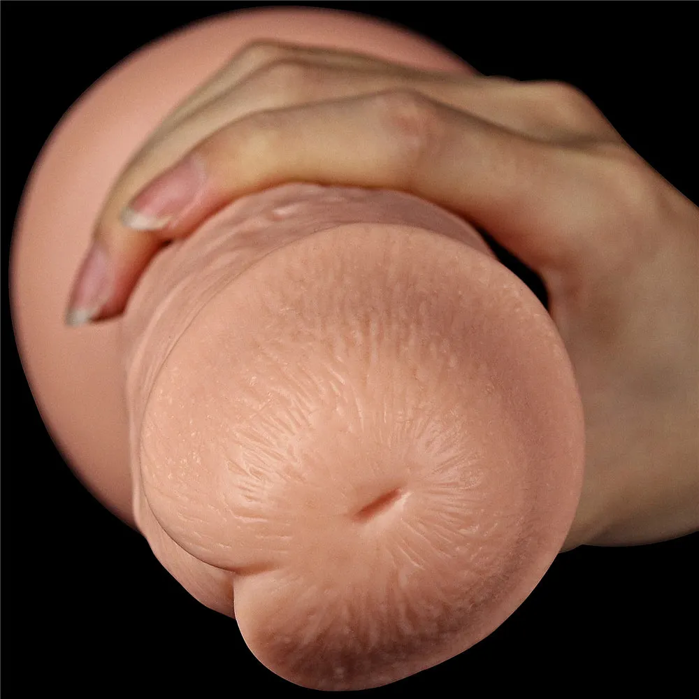 Lovetoy 11 Large Realistic Long Dildo Suction-Cup Dong