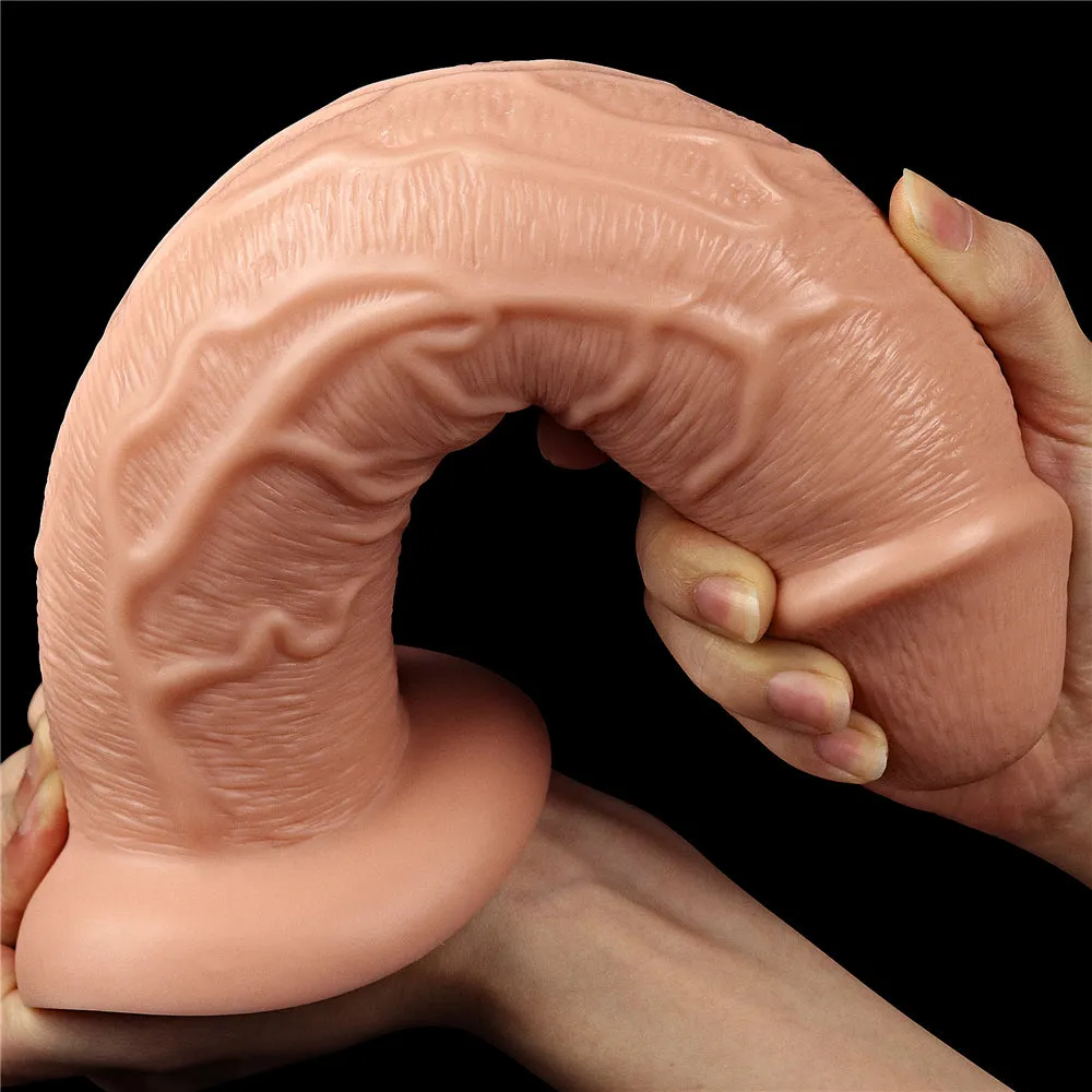 Lovetoy 11 Large Realistic Long Dildo Suction-Cup Dong