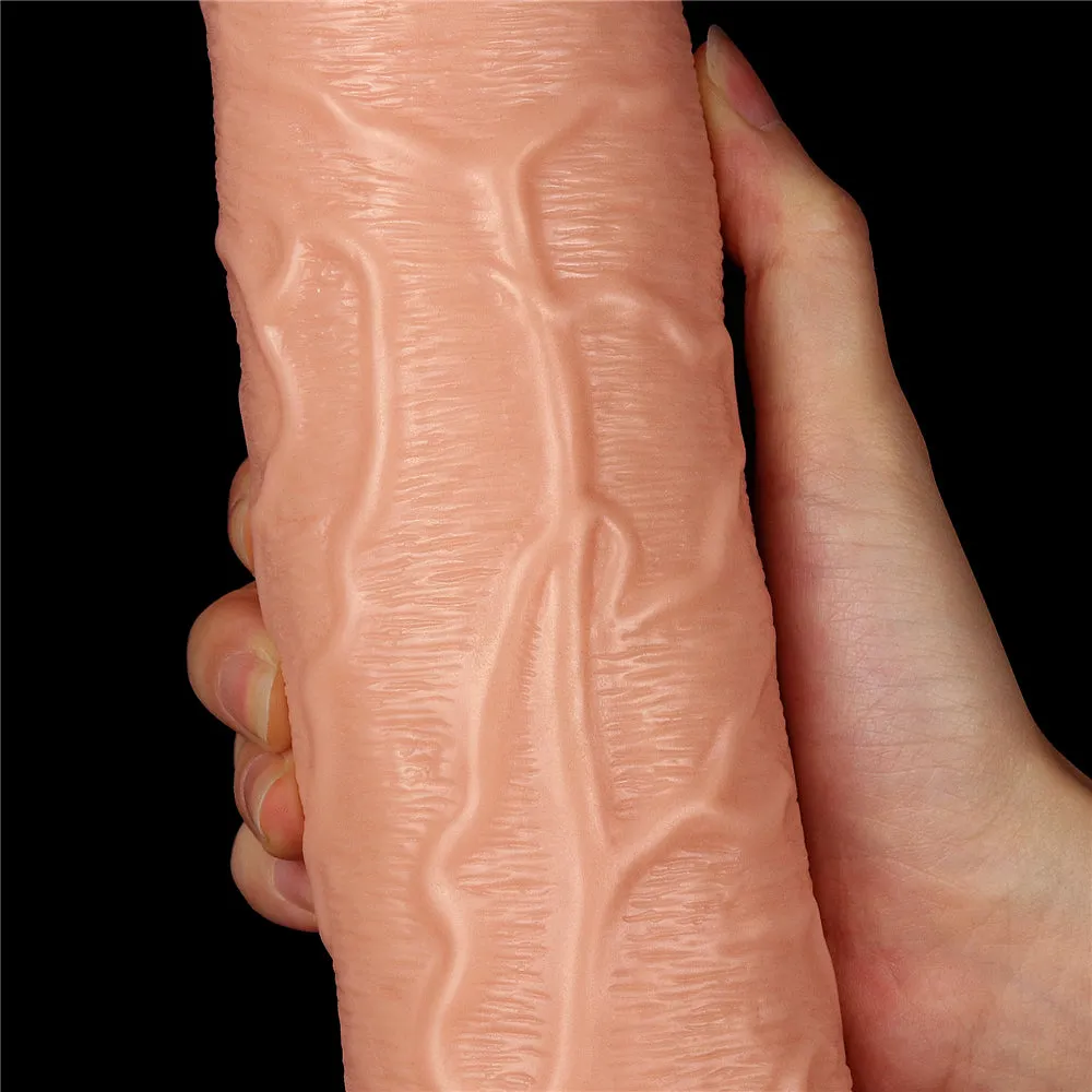 Lovetoy 11 Large Realistic Long Dildo Suction-Cup Dong