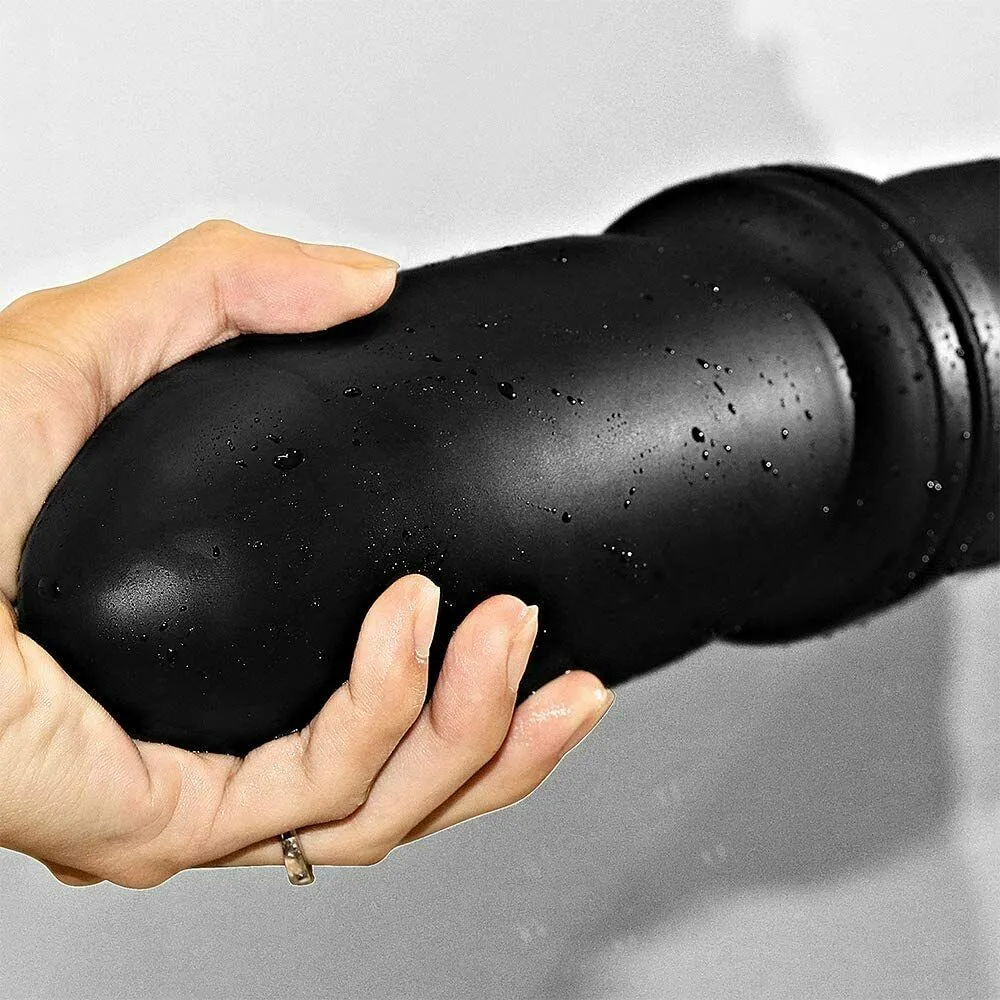 LOVETOY KING BOMBER 9 ANAL PLUG FAT DILDO BUTT SUCTION CUP XXXL LARGE