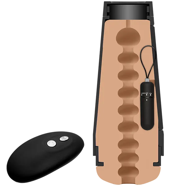 Main Squeeze VIBRO 3D UTRASKYN Vibrating Pocket Pussy Male Masturbator Sex Toy