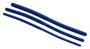 Master Series Invasion Silicone Urethral Sound Trainer Set - Blue Set of 3