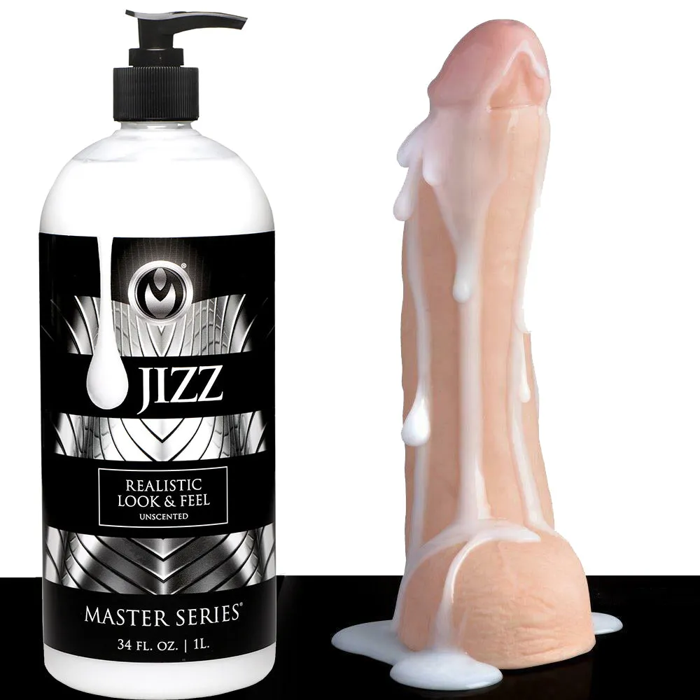 Master Series Jizz Cum Personal Lubricant 1L 34oz Fake Sperm Sex Lube 1kg White