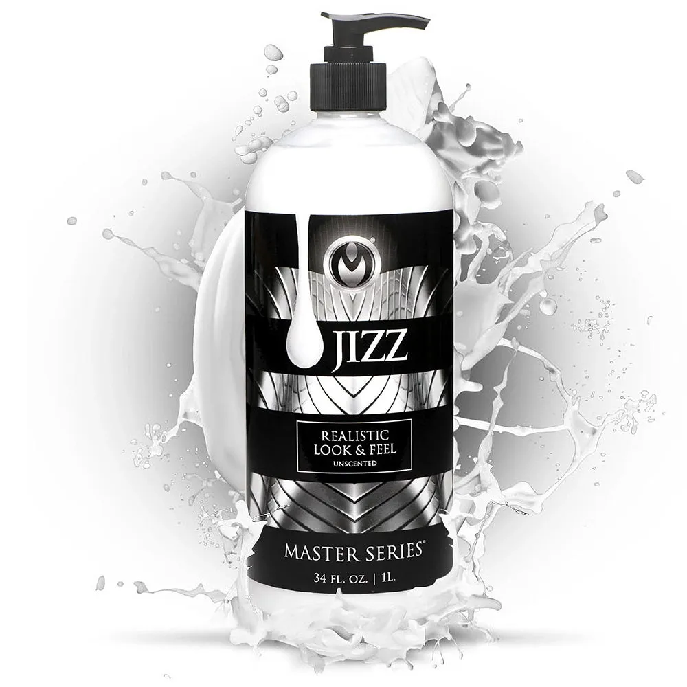 Master Series Jizz Cum Personal Lubricant 1L 34oz Fake Sperm Sex Lube 1kg White