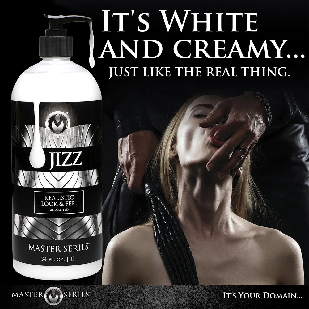 Master Series Jizz Cum Personal Lubricant 1L 34oz Fake Sperm Sex Lube 1kg White